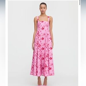 NWT Hill House Rowena Dress size M - pink sweet pea